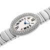 カルティエ - ミニ ベニュワール ベゼルダイヤ | CARTIER | WB5095L2 | WG シルバー文字盤 クォーツ ブレスレット | 中古