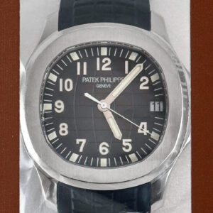 パテックフィリップ - アクアノート | PATEK PHILIPPE | 5165A-001 | SS 黒文字盤 自動巻き ラバー | レストア
