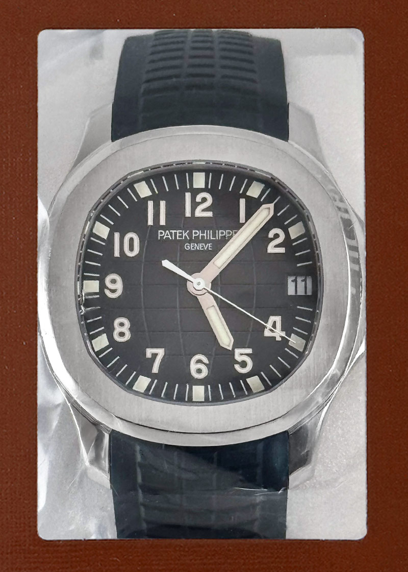 パテックフィリップ - アクアノート | PATEK PHILIPPE | 5165A-001 | SS 黒文字盤 自動巻き ラバー | レストア