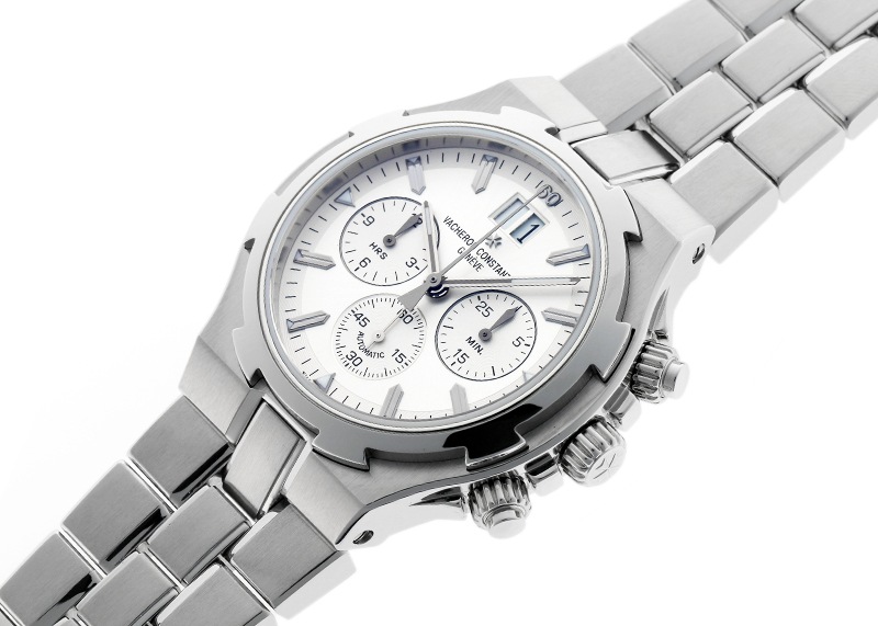 ヴァシュロンコンスタンタン - オーヴァーシーズ クロノグラフ | VACHERON CONSTANTIN | 49140/423A-8790 | SS シルバー文字盤 自動巻き ブレスレット | 中古