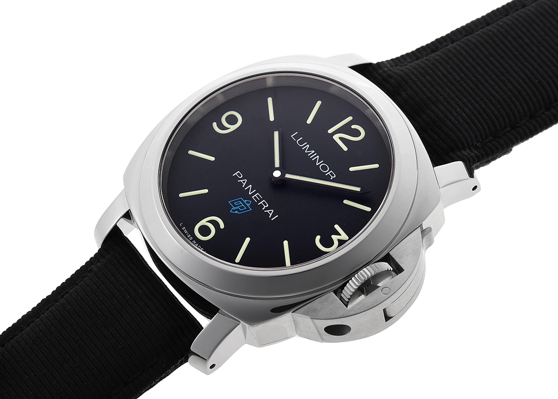 オフィチーネパネライ - ルミノール ベース ロゴ | OFFICINE PANERAI | PAM00774 | SS 黒文字盤 手巻き ナイロン | 中古