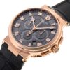 ブレゲ - マリーン クロノグラフ | BREGUET | 5527BR/G3/9WV | RG グレー文字盤 自動巻き レザー | 中古