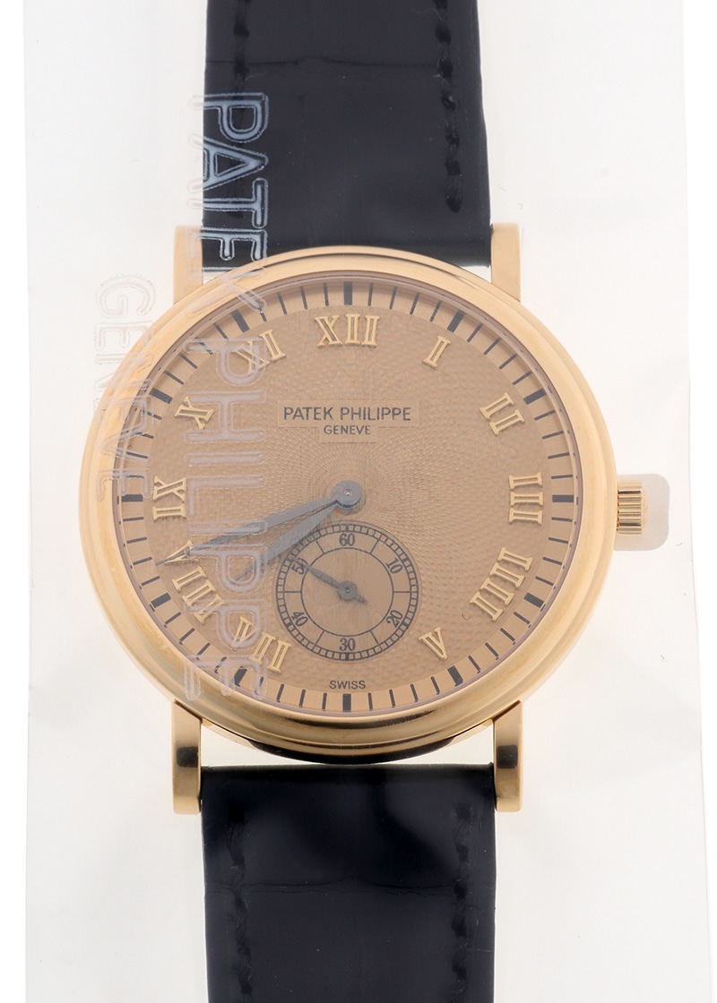 パテックフィリップ - カラトラバ | PATEK PHILIPPE | 5022J-001 | YG シャンパン文字盤 手巻き レザー | レストア