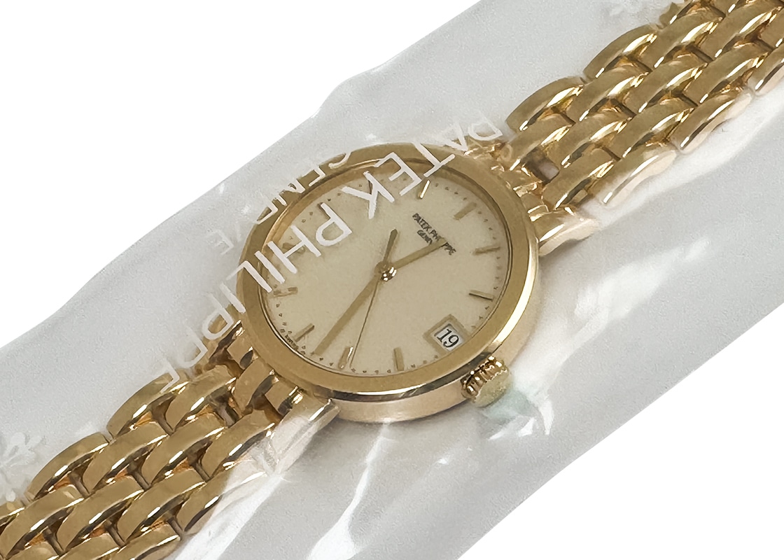 パテックフィリップ - カラトラバ | PATEK PHILIPPE | 5012/3J-001 | YG アイボリー文字盤 自動巻き ブレスレット | レストア