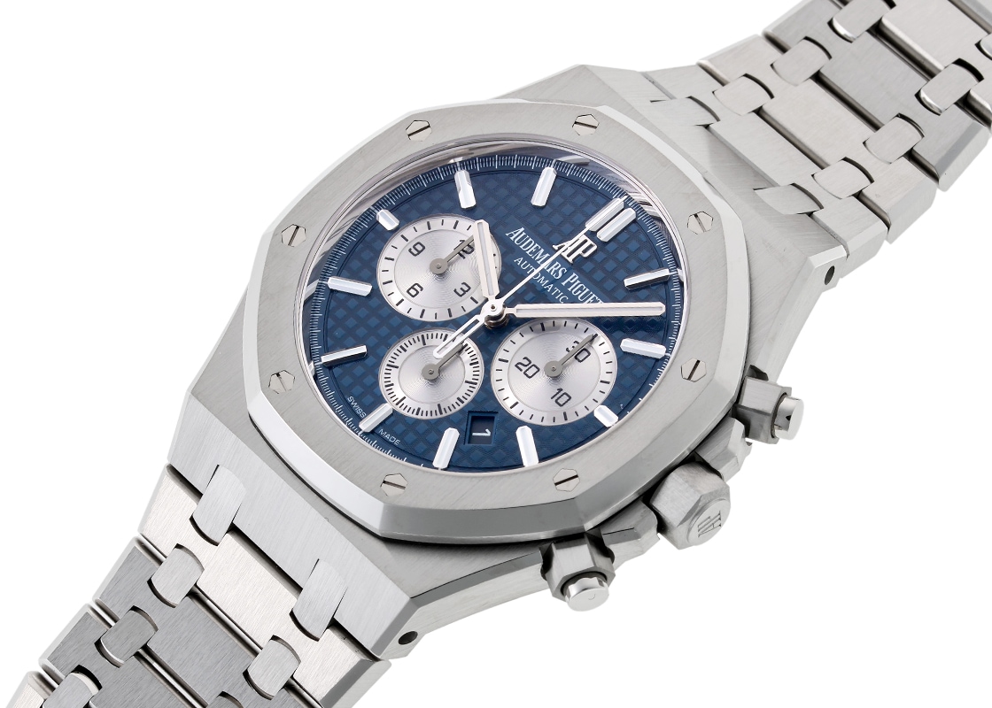 オーデマピゲ - ロイヤルオーク クロノグラフ | AUDEMARS PIGUET | 26331ST.OO.1220ST.01 | SS ブルー文字盤 自動巻き ブレスレット | 中古