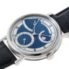 ブレゲ - クラシック パワーリザーブ ムーンフェイズ | BREGUET | 7137BB/Y5/9VU | WG ブルー文字盤 自動巻き レザー | 中古