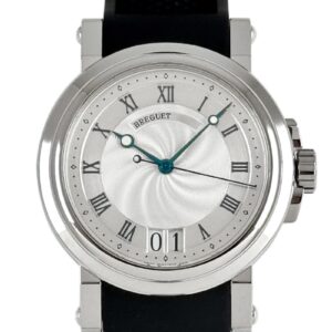 ブレゲ - マリーンII ラージデイト | BREGUET | 5817ST/12/5V8 | SS シルバー文字盤 自動巻き ラバー | 中古