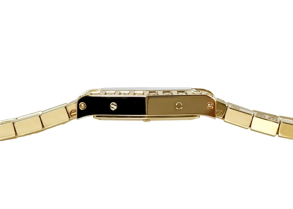カルティエ - ヘキサゴナル ラニエールSM | CARTIER | WJ2008XC | YG シルバー文字盤 クォーツ ブレスレット | 委託品 | 中古