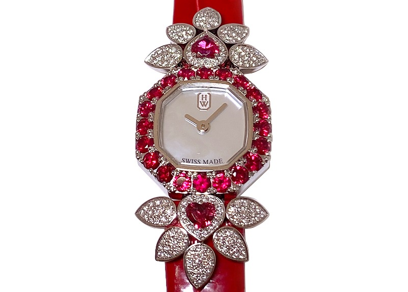 ハリーウィンストン - プレシャス 14本限定 | HARRY WINSTON | HJTQHM18PP011 | PT シェル文字盤 クォーツ レザー | 委託品 | 中古