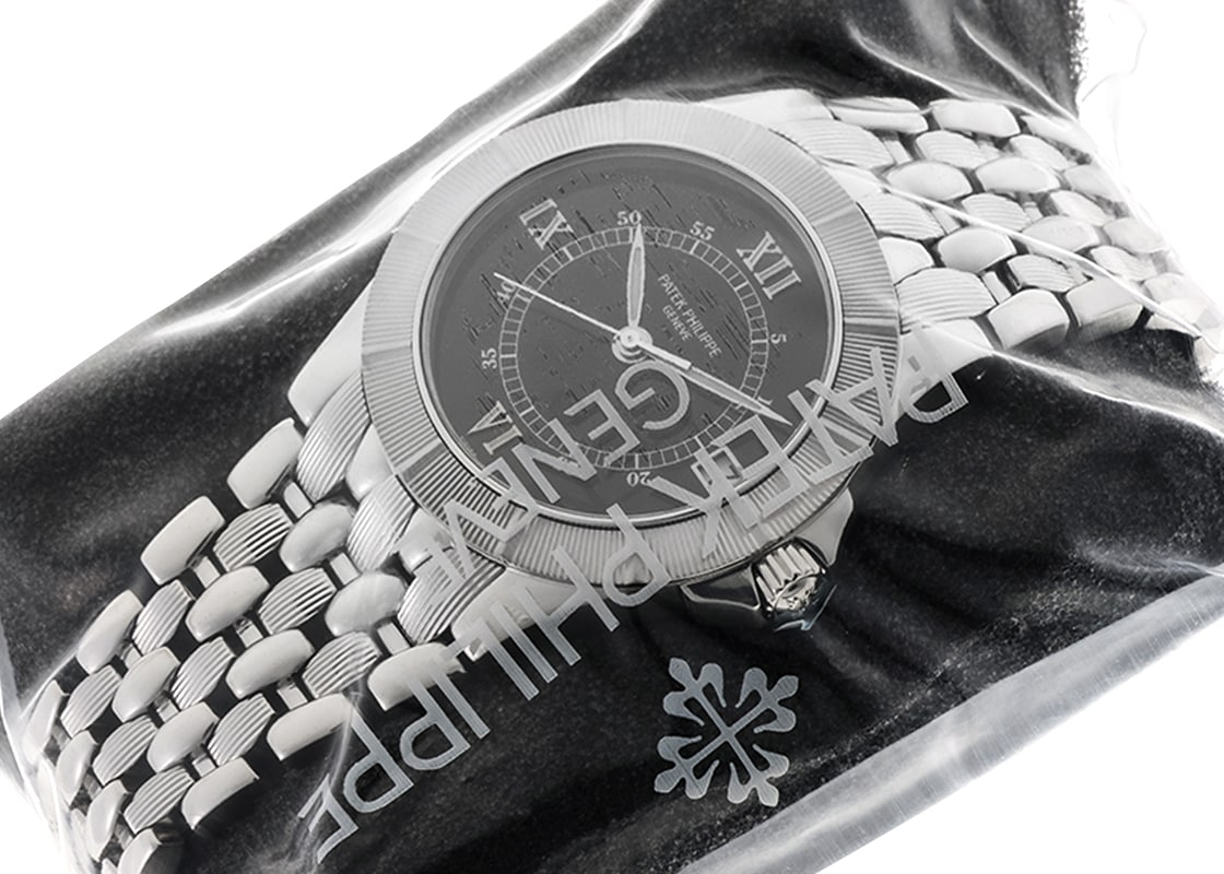 パテックフィリップ - ネプチューン | PATEK PHILIPPE | 5080/1A | SS 黒文字盤 自動巻き ブレスレット | レストア
