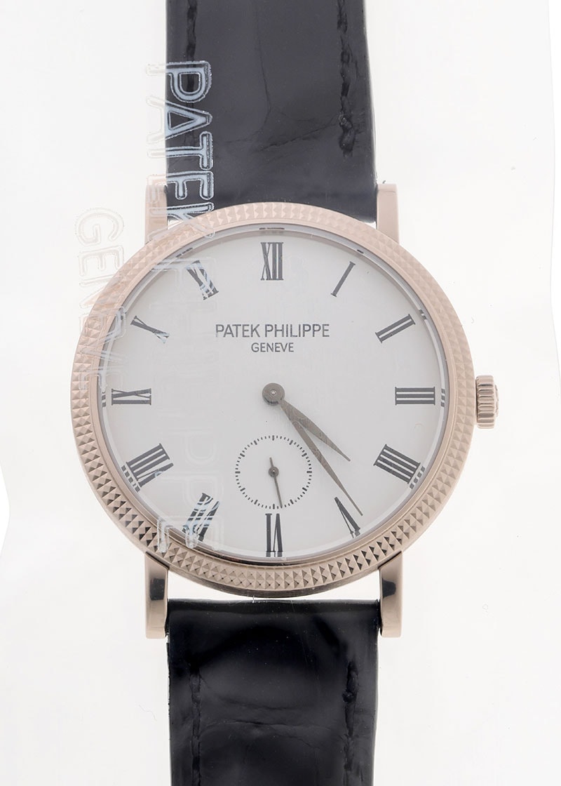 パテックフィリップ - カラトラバ | PATEK PHILIPPE | 7119G-010 | WG 白文字盤 手巻き レザー | レストア