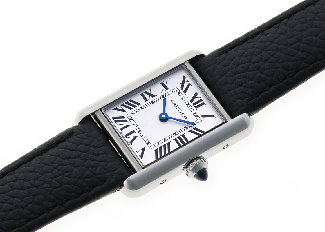 カルティエ - タンクマスト SM | CARTIER | WSTA0042 | SS シルバー文字盤 クォーツ レザー | 中古