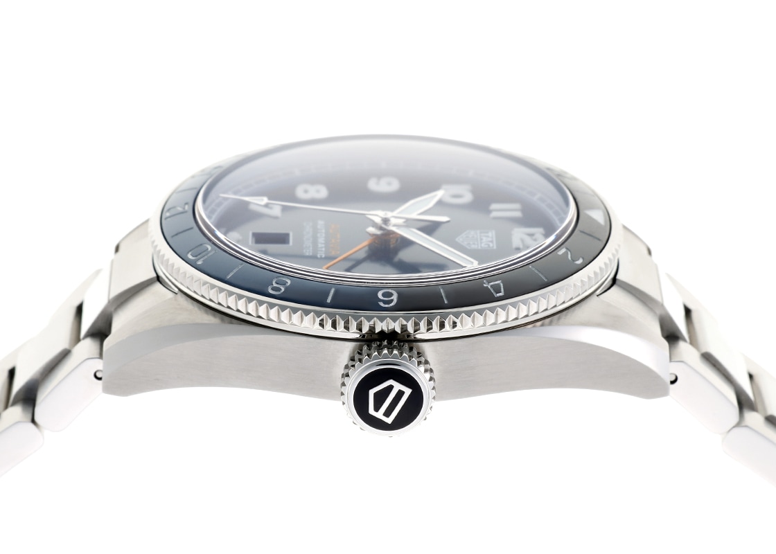 タグホイヤー - オータヴィア 60周年アニバーサリー GMT | TAG HEUER | WBE511A.BA0650 | SS ブルー文字盤 自動巻き ブレスレット | 未使用品