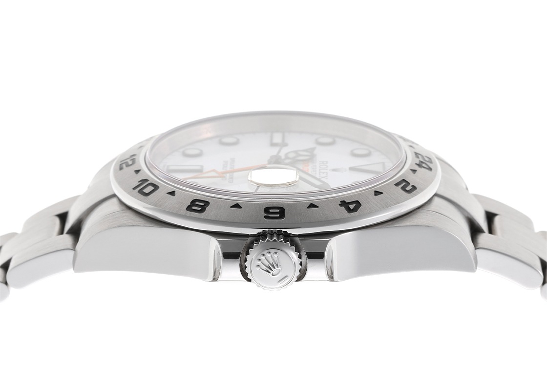 ロレックス - オイスター パーペチュアル エクスプローラー II | ROLEX | 216570 | SS 白文字盤 自動巻き ブレスレット | 中古