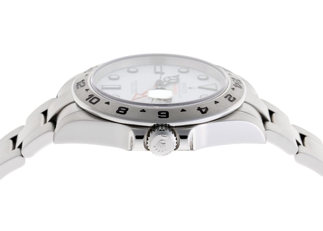 ロレックス - オイスター パーペチュアル エクスプローラー II | ROLEX | 216570 | SS 白文字盤 自動巻き ブレスレット | 中古