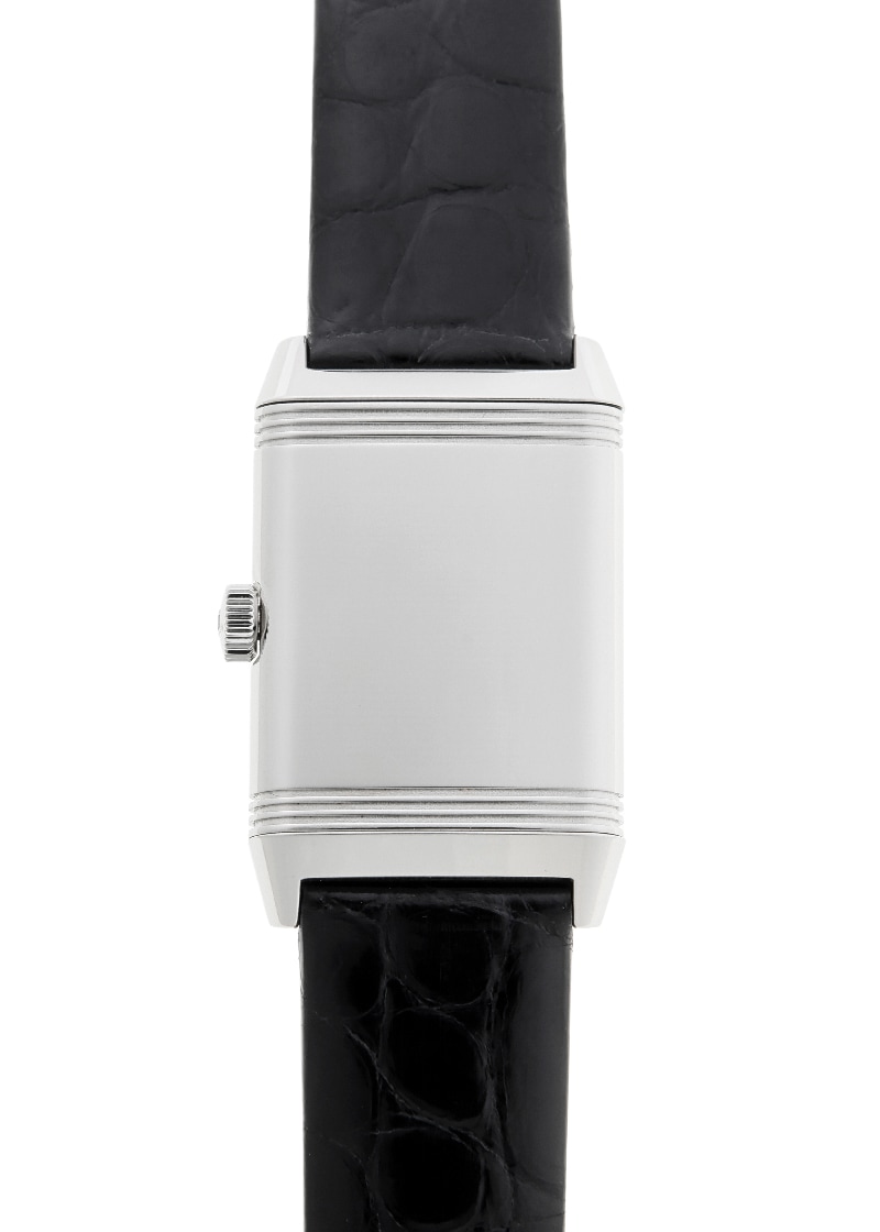 ジャガールクルト - レベルソ クラシック スモール | JAEGER LECOULTRE | Q2618430(211.8.47) | SS シルバー文字盤 クォーツ レザー | 中古