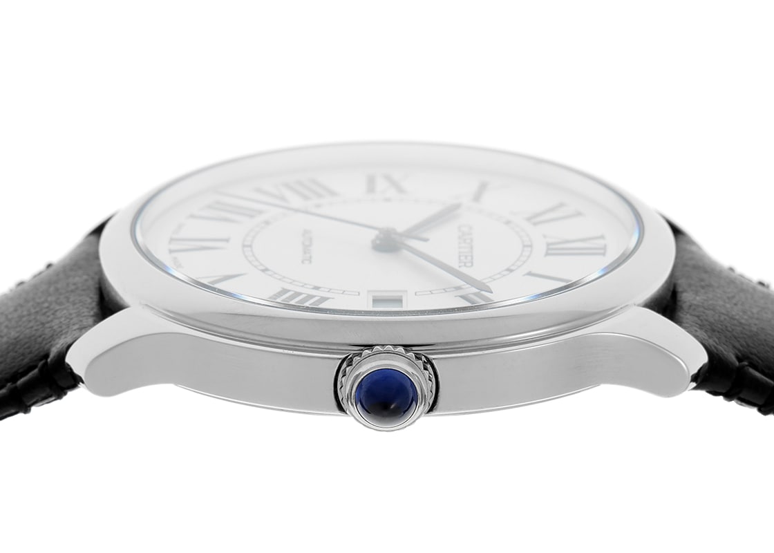 カルティエ - ロンド マスト ドゥ カルティエ | CARTIER | WSRN0032 | SS シルバー文字盤 自動巻き レザー | 未使用品