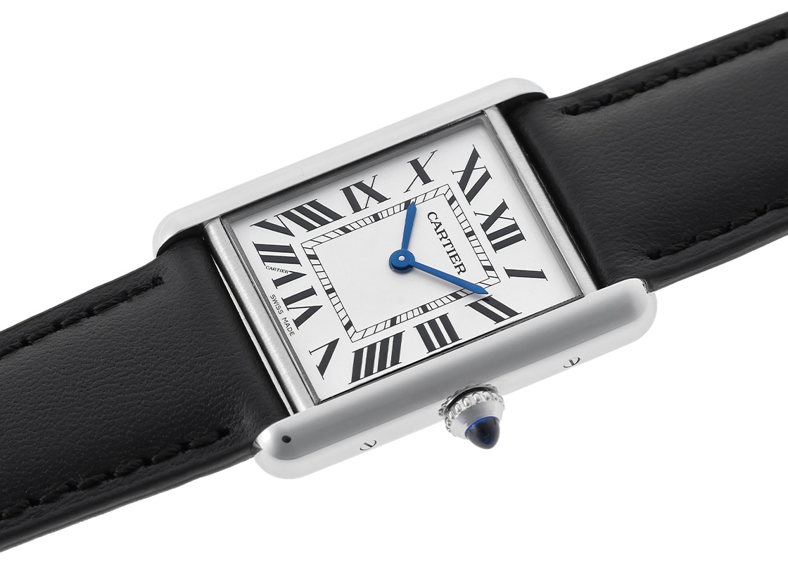 カルティエ - タンクマスト LM | CARTIER | WSTA0041 | SS シルバー文字盤 クォーツ レザー | 中古