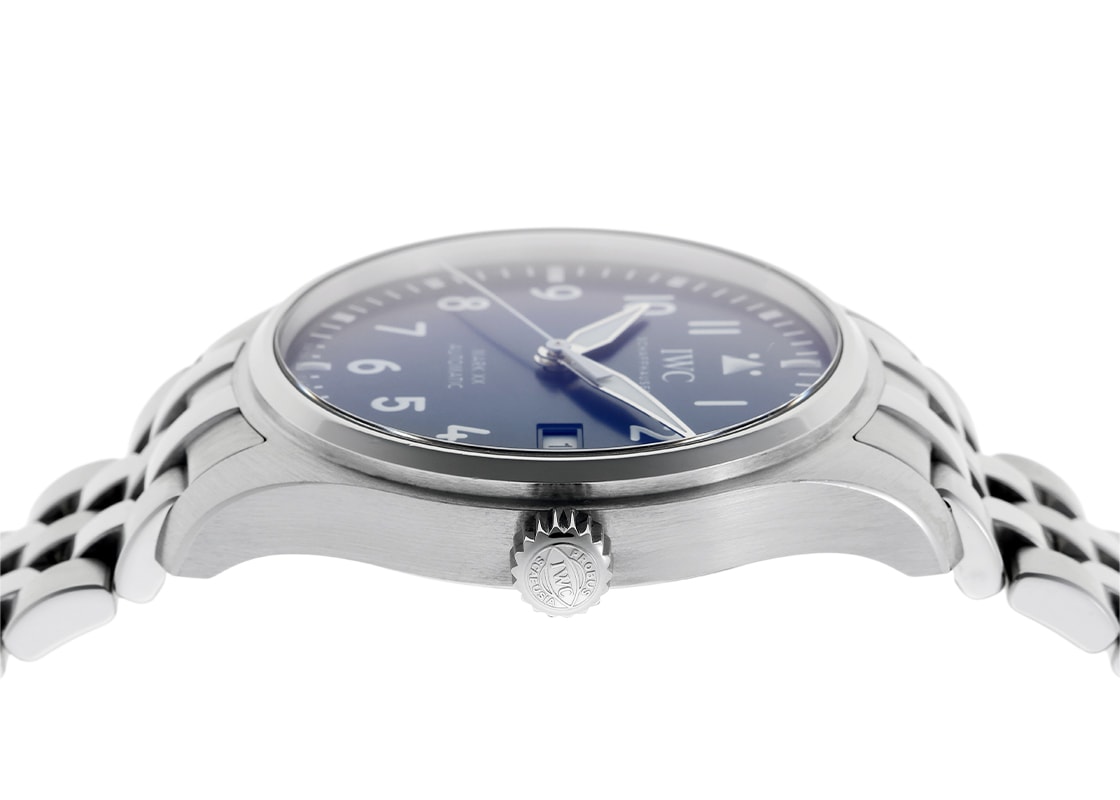 IWC - パイロットウォッチ マークXX(マーク20) | INTERNATIONAL WATCH COMPANY | IW328204 | SS ブルー文字盤 自動巻き ブレスレット | 中古