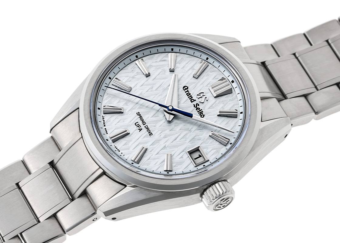 グランドセイコー - エボリューション9コレクション スプリングドライブ U.F.A. | GRAND SEIKO | SLGB003(9RB2-0AA0) | TI ライトブルー文字盤 スプリングドライブ ブレスレット | 中古