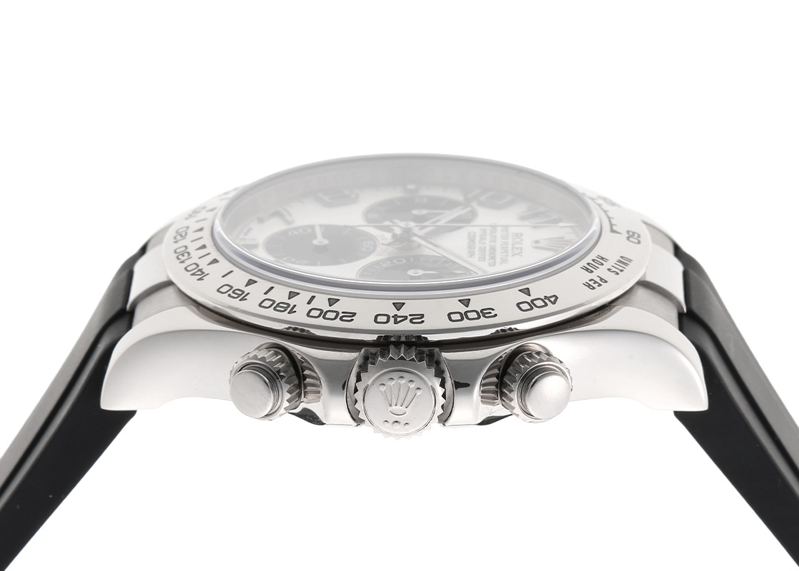 ロレックス - オイスター パーペチュアル コスモグラフ デイトナ【ブラックシェル文字盤付】 | ROLEX | 116519NR | WG ホワイト/ブラック文字盤 自動巻き ラバー | 中古
