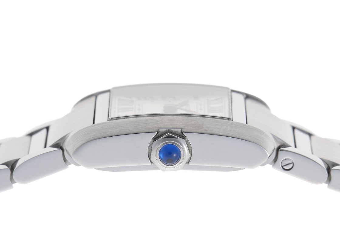 カルティエ - タンクフランセーズ SM | CARTIER | WSTA0065 | SS シルバー文字盤 クォーツ ブレスレット | 中古
