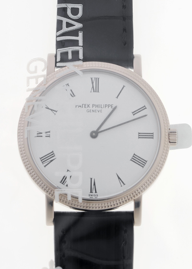 パテックフィリップ - カラトラバ | PATEK PHILIPPE | 5120G‐001 | WG 白文字盤 自動巻き レザー | 中古