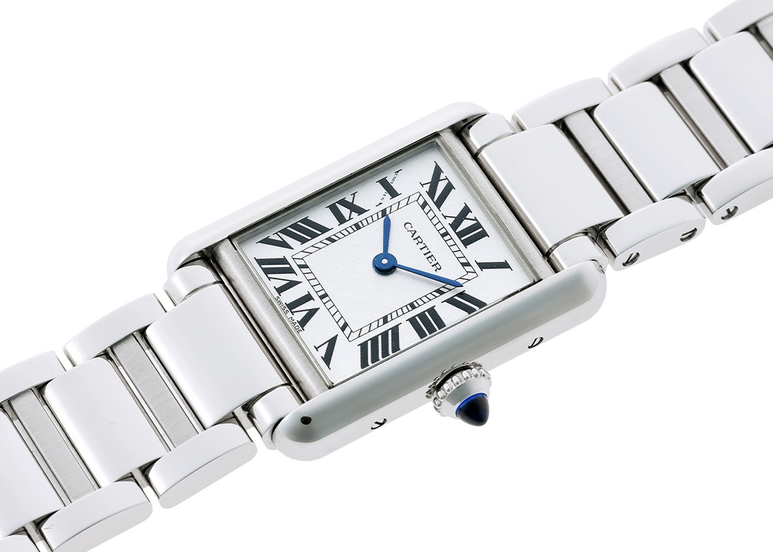 カルティエ - タンクマスト SM ソーラービート | CARTIER | WSTA0091 | SS シルバー文字盤 ソーラー ブレスレット | 中古