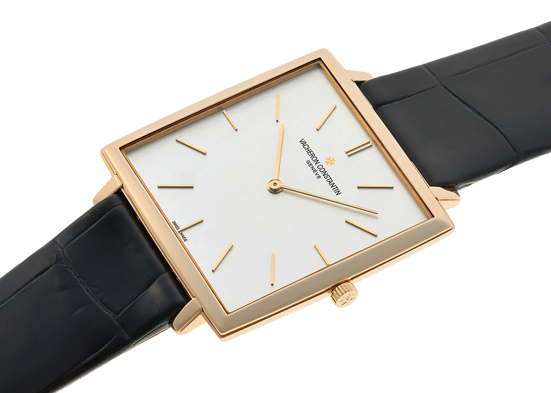 ヴァシュロンコンスタンタン - ヒストリーク エクストラフラット 1968 | VACHERON CONSTANTIN | 43043/000R-9592 | PG シルバー文字盤 自動巻き レザー | 中古
