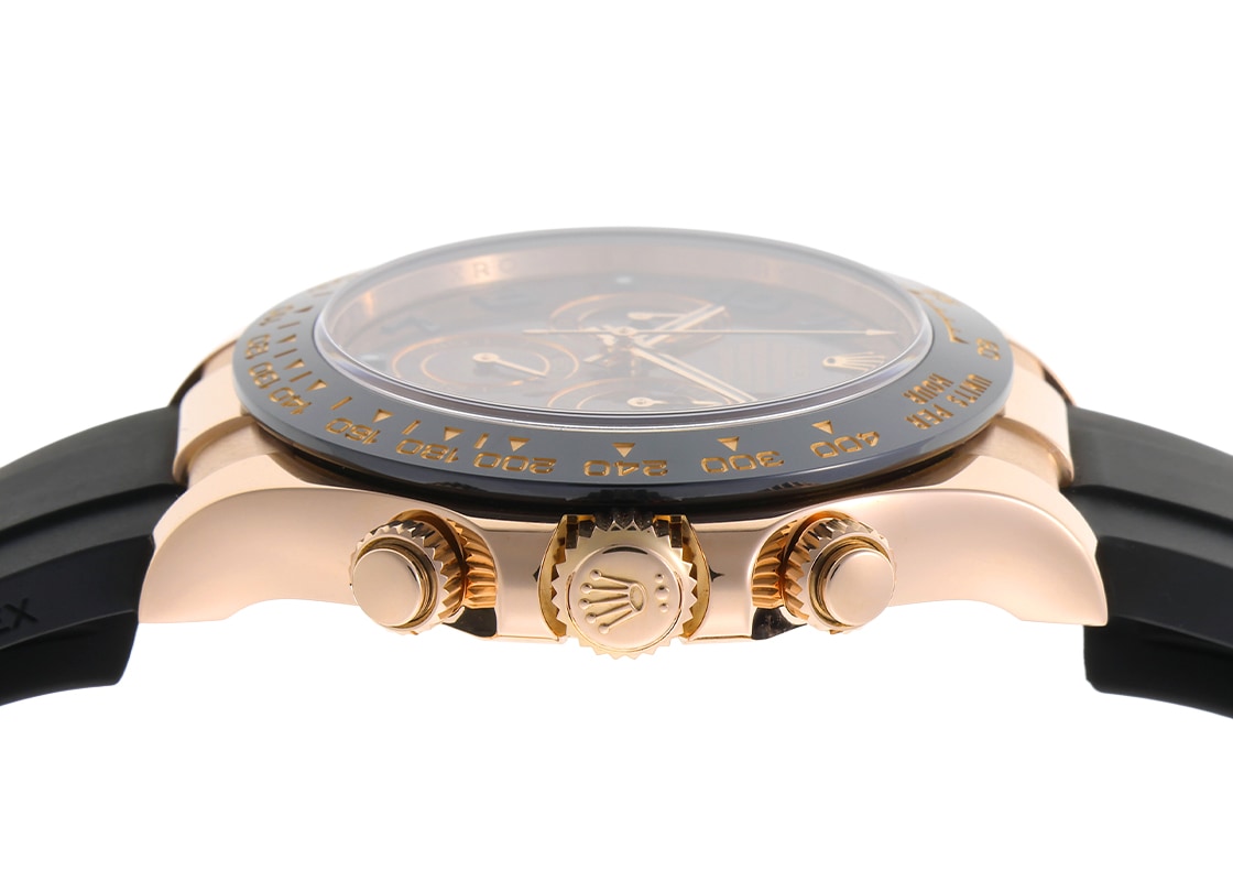 ロレックス - オイスターパーペチュアル コスモグラフ デイトナ | ROLEX | 116515LN | RG ブラウン文字盤 自動巻き ラバー | 中古