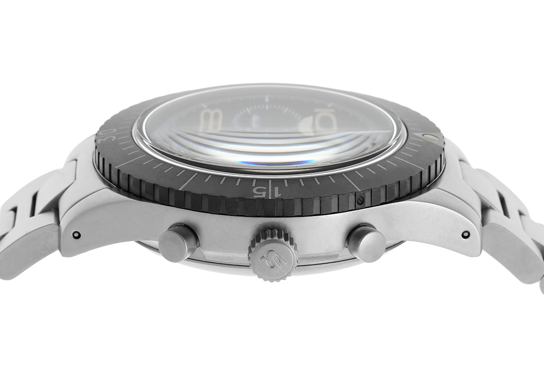 ジン - 156.1.E 世界限定300本 | SINN | 156.1.E | SS 黒文字盤 自動巻き ブレスレット | 未使用品