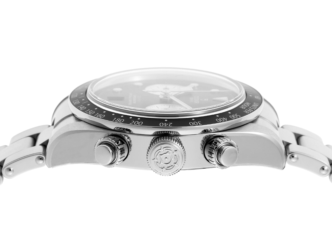 チューダー - ブラックベイ クロノグラフ | TUDOR | M79360N-0011 | SS 黒文字盤 自動巻き ブレスレット