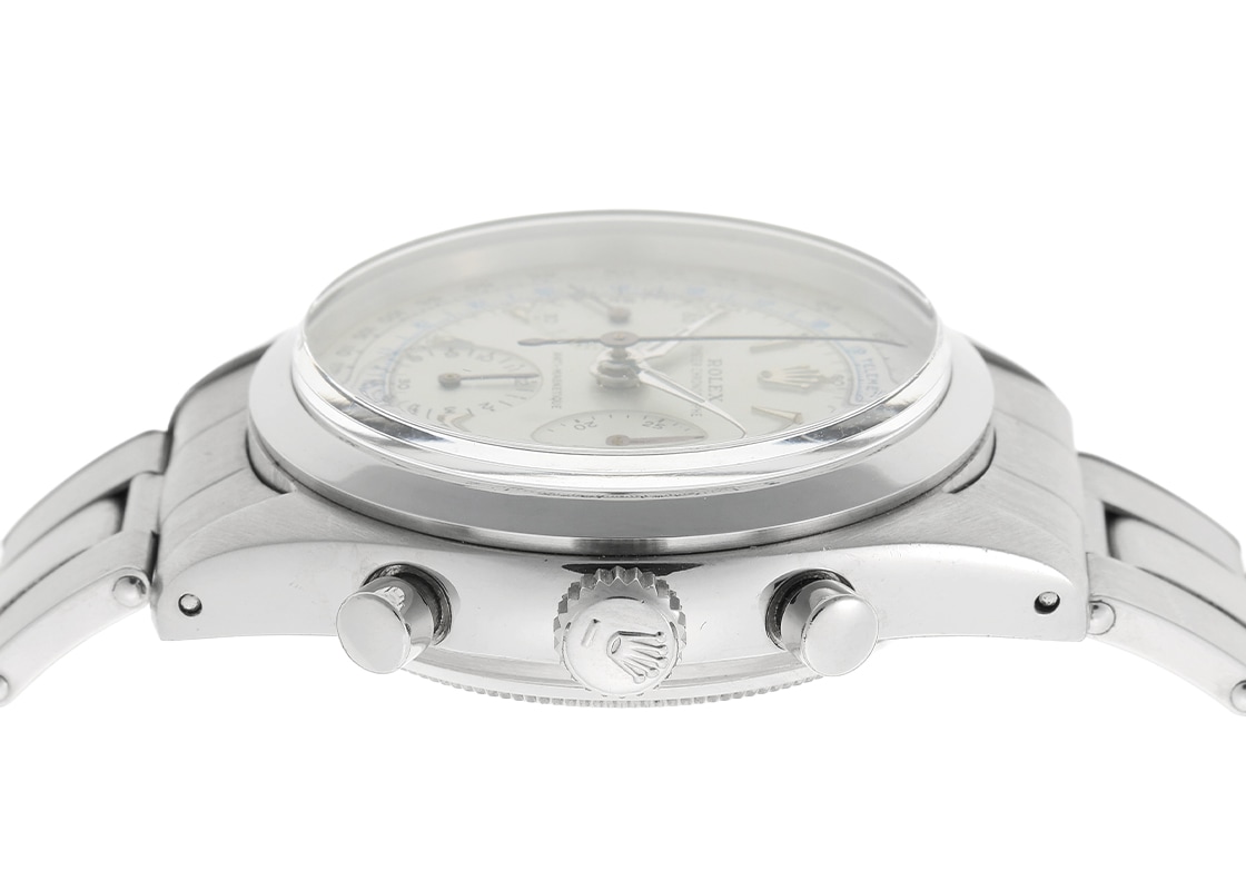 ロレックス - オイスター クロノグラフ【1958年製】 | ROLEX | 6234 | SS シルバー文字盤 手巻き ブレスレット | ヴィンテージ | 中古