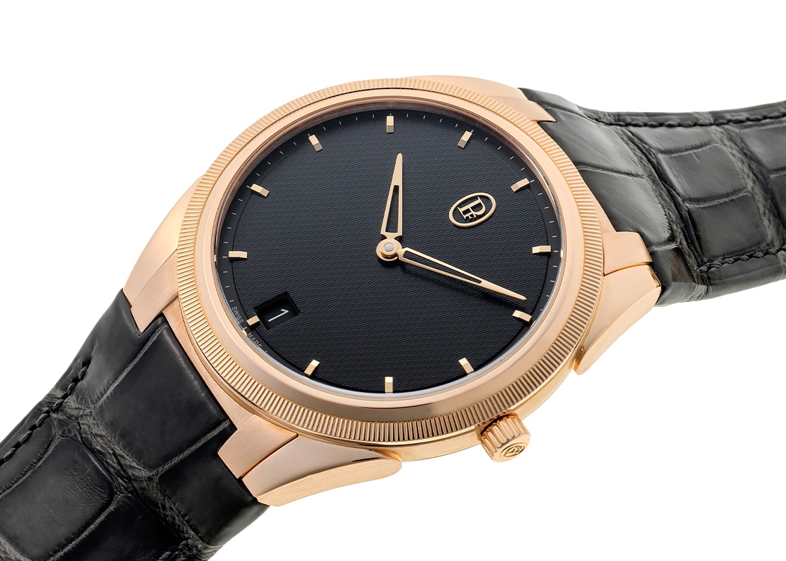 パルミジャーニ・フルリエ - トンダ PF マイクロローター | PARMIGIANI FLEURIER | PFC914-2020001-300182 | RG グレー文字盤 自動巻き レザー | 中古