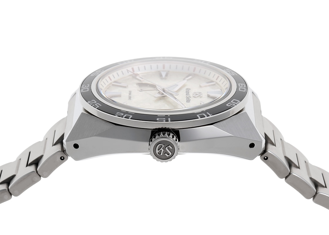 グランドセイコー - スポーツコレクション スプリングドライブ パワーリザーブ | GRAND SEIKO|SBGA481(9R65-0EG0) | TI シルバー文字盤 スプリングドライブ ブレスレット | 中古