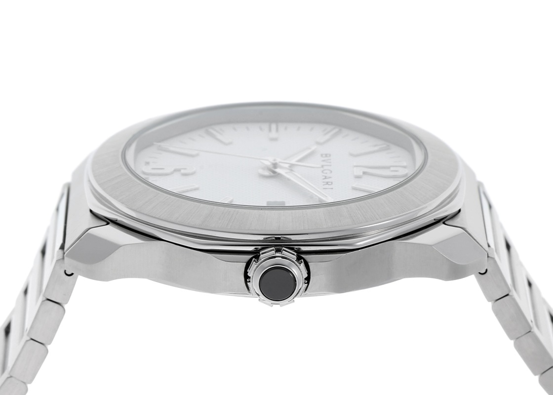 ブルガリ - オクト ローマ ウォッチ | BVLGARI | 103738 | SS 白文字盤 自動巻き ブレスレット | 委託品 | 中古