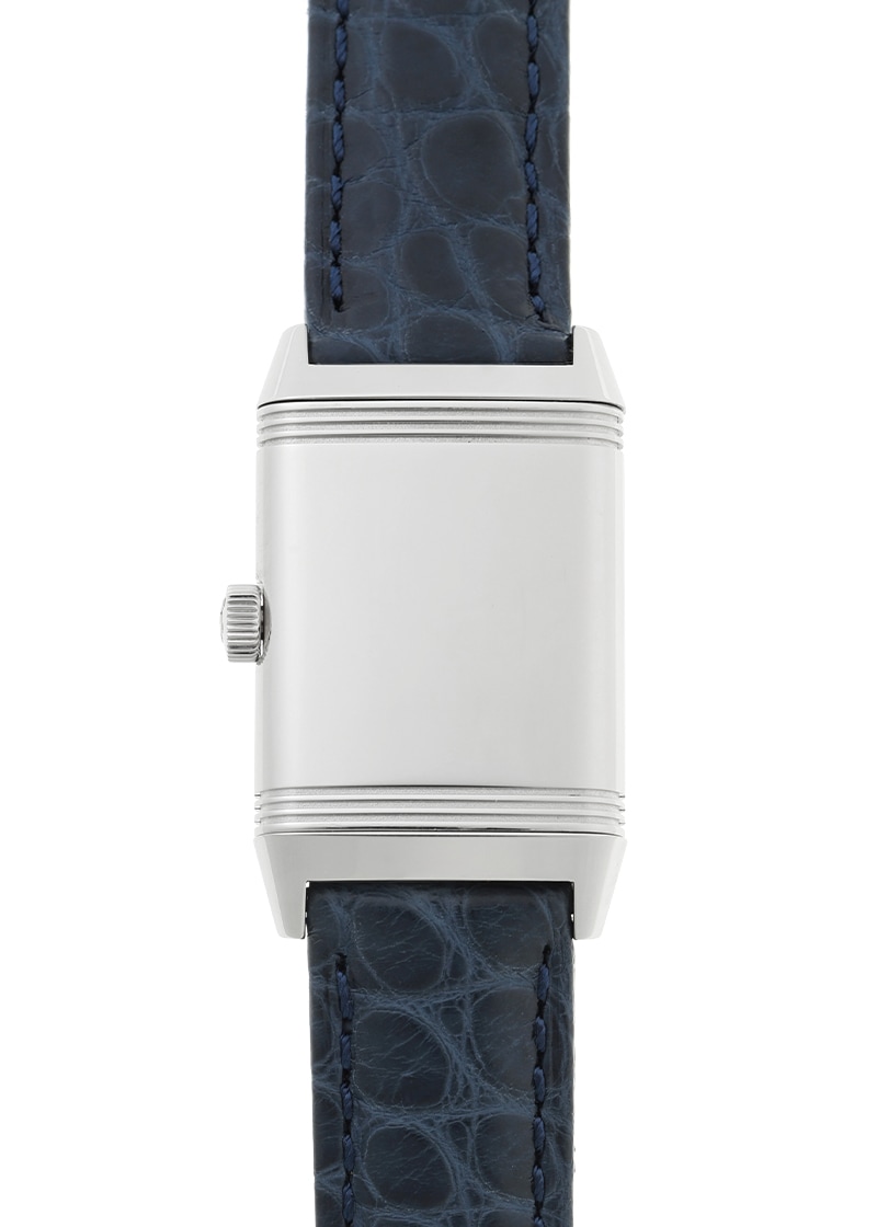 ジャガールクルト - レベルソ クラシック スモール | JAEGER LECOULTRE | Q2618540(221.8.47) | SS シルバー文字盤 クォーツ レザー | 中古