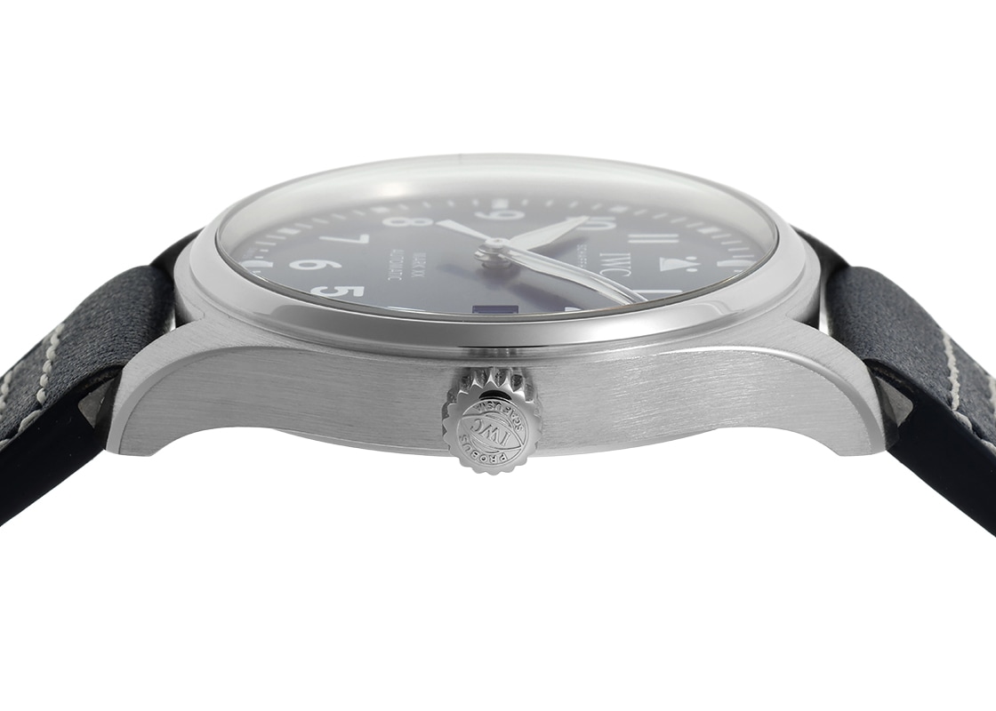 IWC - パイロットウォッチ マーク XX | INTERNATIONAL WATCH COMPANY | IW328203 | SS ブルー文字盤 自動巻き レザー | 中古