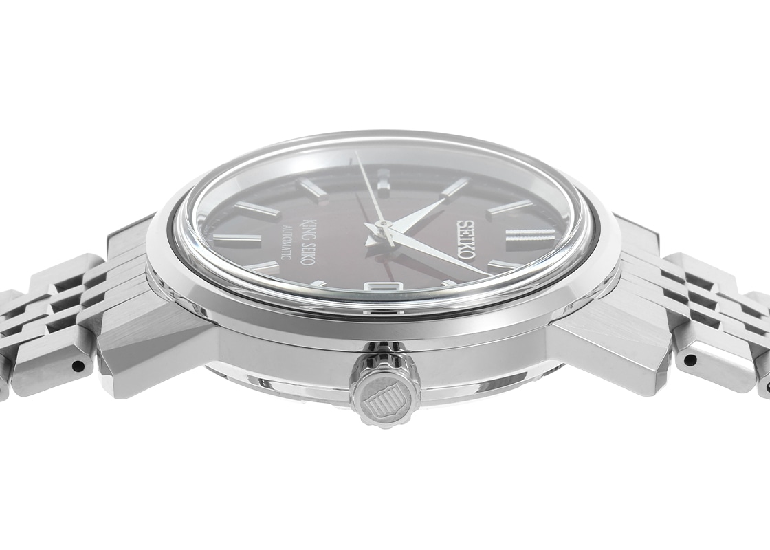 キングセイコー - KSK セイコーウオッチサロン専用モデル | KING SEIKO | SDKA011(6L35-00G0) | SS レッド文字盤 自動巻き ブレスレット | 未使用品