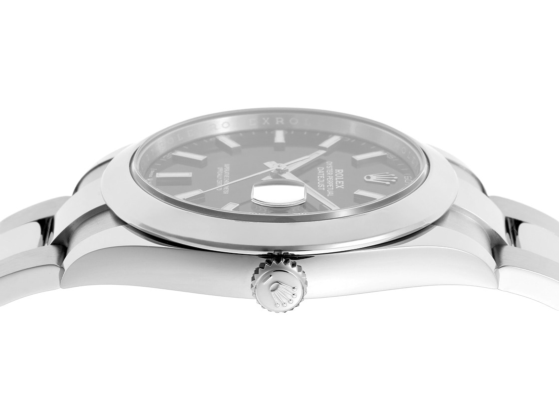 ロレックス - オイスター パーペチュアル デイトジャスト | ROLEX | 126300 | SS 黒文字盤 自動巻き ブレスレット | 未使用品