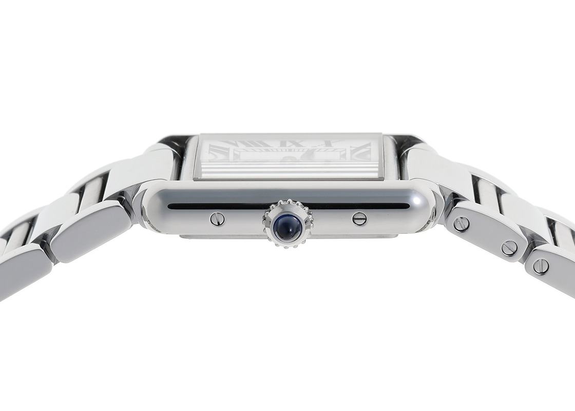 カルティエ - タンクマスト SM | CARTIER | WSTA0051 | SS シルバー文字盤 クォーツ ブレスレット | 中古