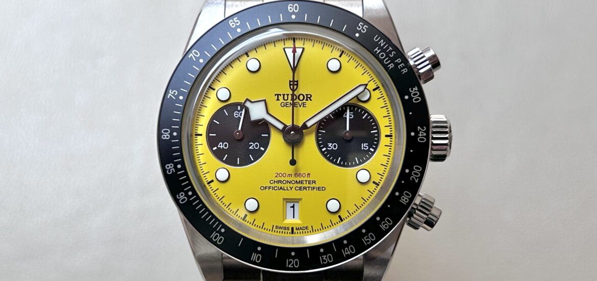 チューダー - ブラックベイ クロノグラフ バンブルビー | TUDOR | M79310N-0001 | SS イエロー文字盤 自動巻き ブレスレット