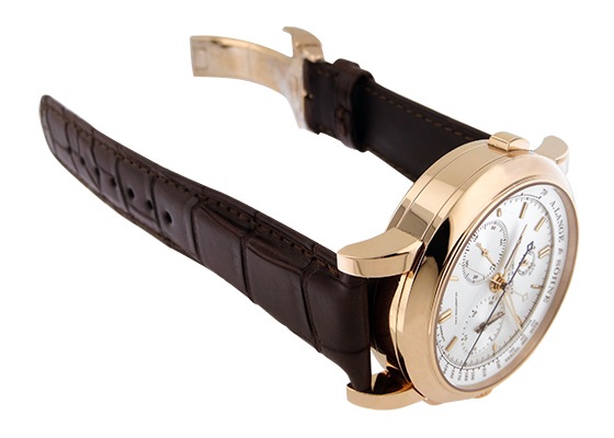 A.ランゲ&ゾーネ - ダブルスプリット | A.LANGE&SOHNE | 404.032(LS4044AD) | PG シルバー文字盤 手巻き レザー | 中古 |