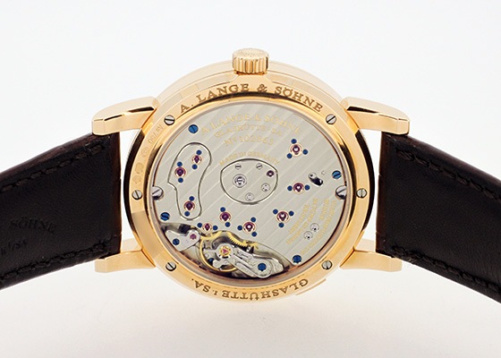 A.ランゲ&ゾーネ - ランゲ1 ムーンフェイズ | A.LANGE & SOHNE | 109.032(LS1094AD) | PG シルバー文字盤 手巻き レザー | 未使用品 |