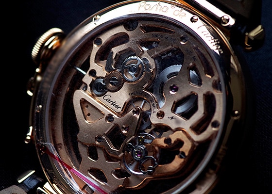 カルティエ - パシャ スケルトン パンテール | CARTIER | HPI00508 | PG スケルトン文字盤 手巻き レザー | 委託品 | 中古 |