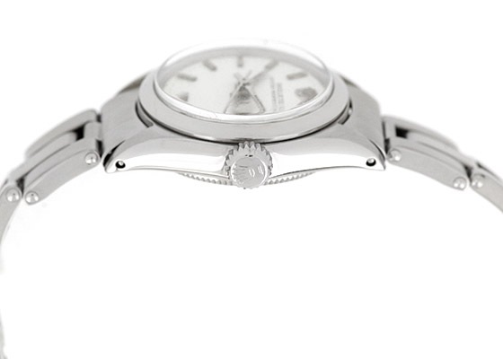 ロレックス - レディース オイスターパーペチュアル 60's | ROLEX | 6618 | SS 白文字盤 自動巻き ブレスレット | 1960年代製 | ヴィンテージ | 中古 |