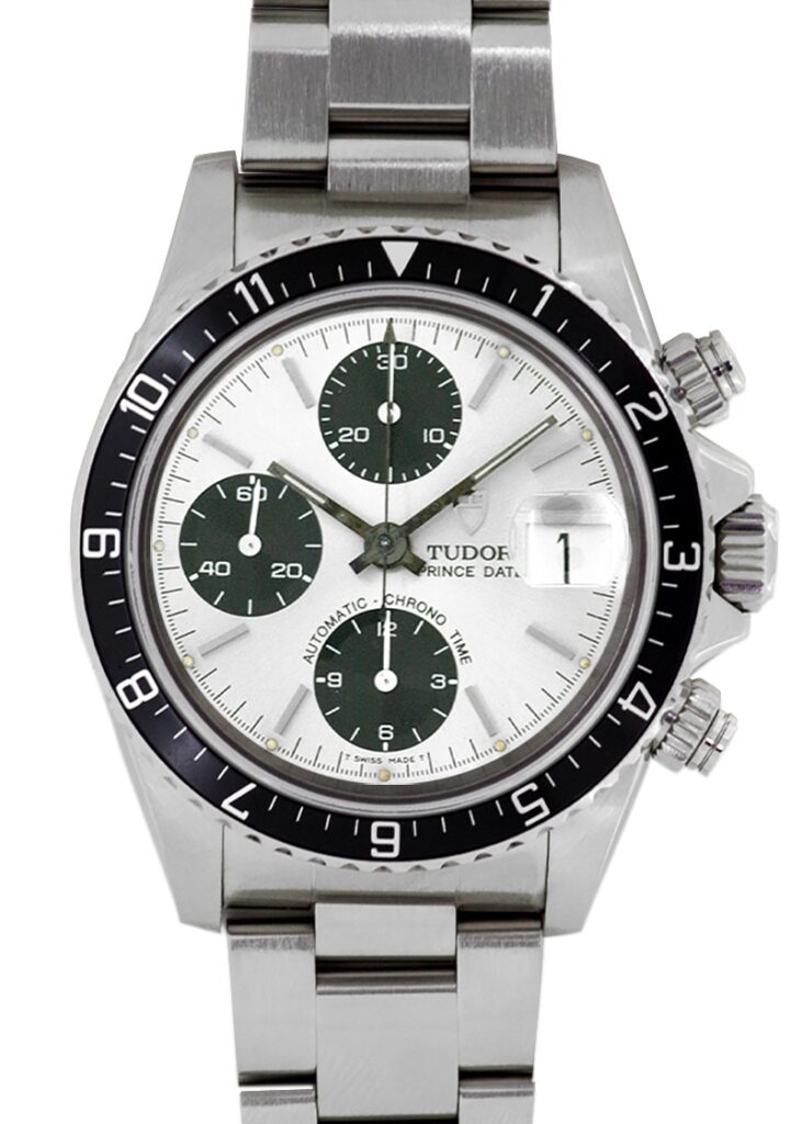 チューダー - オイスター プリンス デイト クロノタイム | TUDOR | 79270 | 回転ベゼル SS シルバー 自動巻き ブレスレット | 中古 |