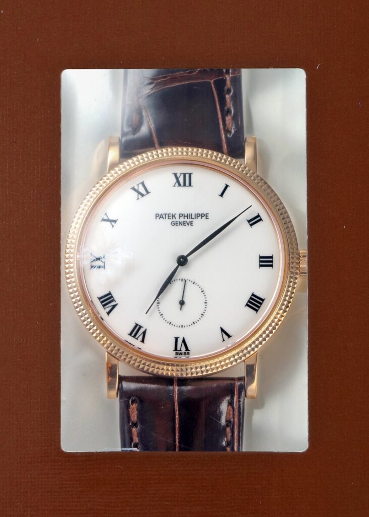 パテックフィリップ - カラトラバ | PATEK PHILIPPE | 3919R-001 | RG 白文字盤 手巻き レザー | 2003年製 | レストア | 中古 |