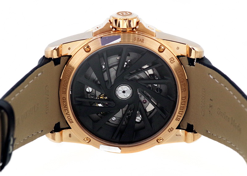 ロジェデュブイ - エクスカリバー オートマティック | ROGER DUBUIS | RDDBEX0566 | RG 黒文字盤 自動巻き レザー | 訳あり新品