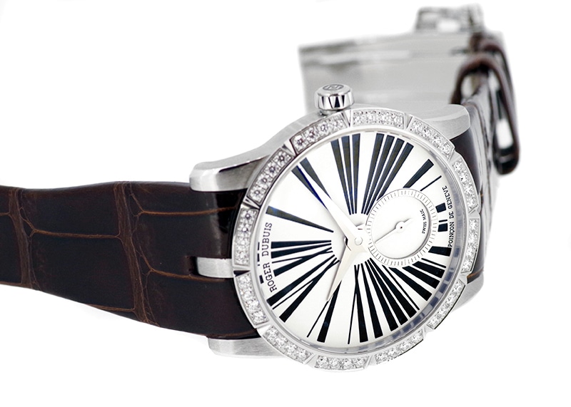 ロジェデュブイ - エクスカリバー 36 オートマティック | ROGER DUBUIS | RDDBEX0463 | SS 白文字盤 自動巻き レザー